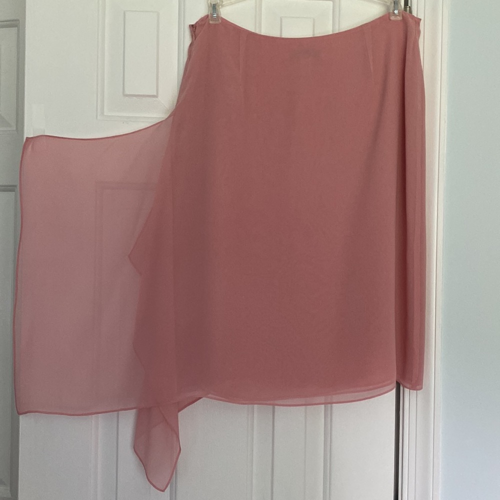 Casual Corner Silk Skirt 6 - Picture 3 of 7